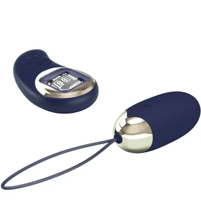 Mina Vibrierendes Ei Mit Fernbedienung Blau – Pretty Love