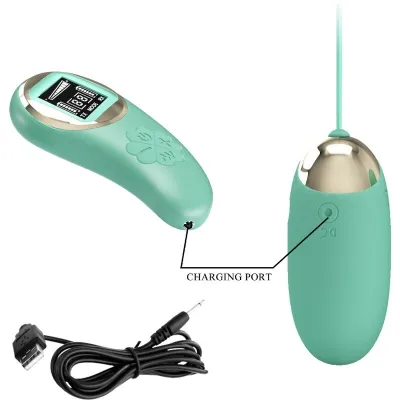 Green Remote Control Vibrating Egg Mine – Pretty Love