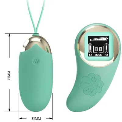 Green Remote Control Vibrating Egg Mine – Pretty Love