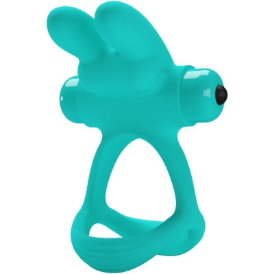 Dante Green Rabbit Vibratorring | Pretty Love