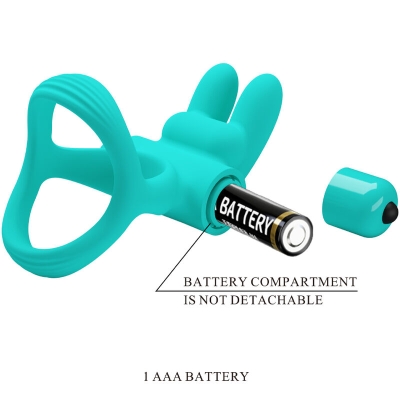 Dante Green Rabbit Vibratorring | Pretty Love