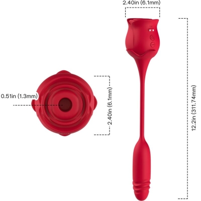 Roseknight Vibrator Red | Armony