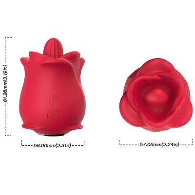 Rose Vibrator Red | Armony