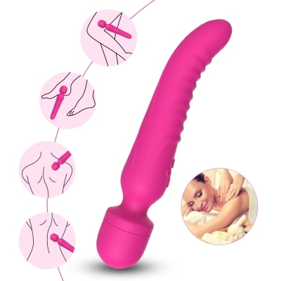 Mission Massager & Vibrator with Heat Effect Fuchsia  –  Armony