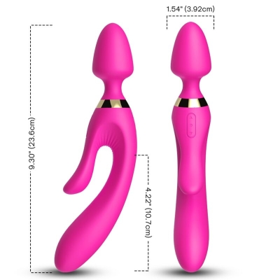 Rabbit Fuchsia Massager & Vibrator  –  Armony