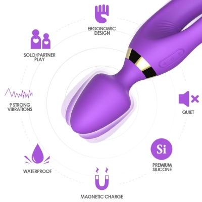 Rabbit Violeta Massager & Vibrator  –  Armony