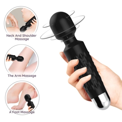 Postman Massager & Vibrator Black  –  Armony