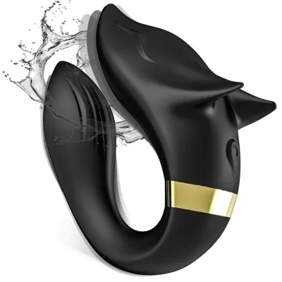 Fox Paarvibrator Schwarz – Armony