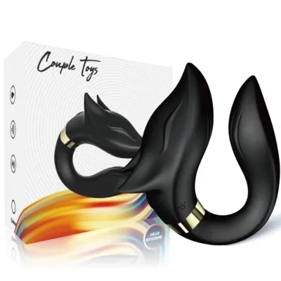 Fox Paarvibrator Schwarz – Armony