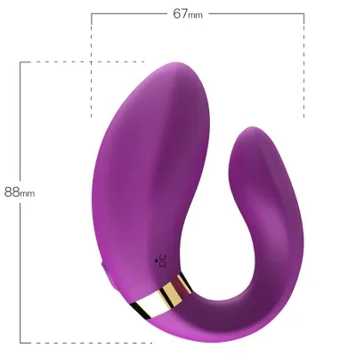 Crescent couple vibrator purple – Armony