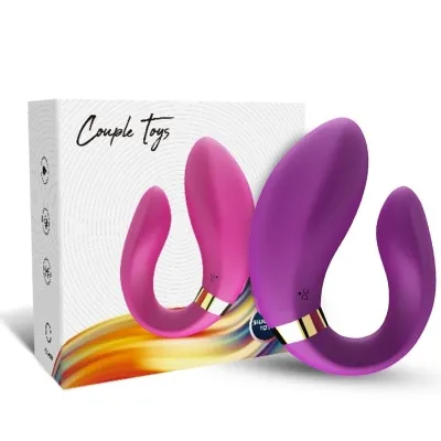Crescent couple vibrator purple – Armony