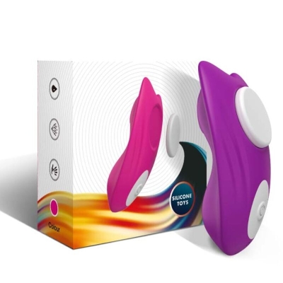 Butterfly Slip Vibrator with Remote Control, Purple | Armony