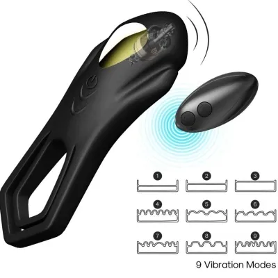 Roadster Double Vibrator Ring Black – Armony