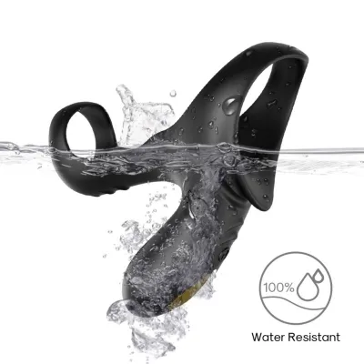 Ranger Double Ring Vibrator for Couples Black – Armony