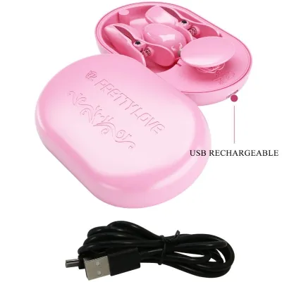 Überraschungsbox Rosa Elektrostimulationspinzette – Pretty Love