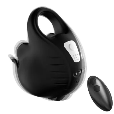 Cupping Ring Vibrator Black – Armony