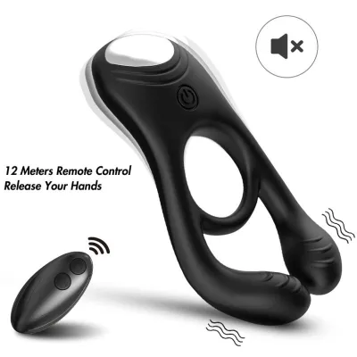 Veyron vibration ring black – Armony