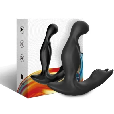 Bat King Prostate Vibrator Rotator Black – Armony