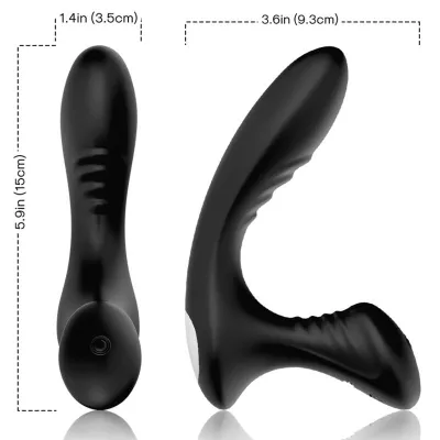 Storm Prostate Anal Vibrator Black – Armony