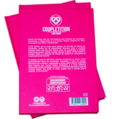 Coupletition - Liebestagebuch Album Mit Erinnerungen & Wünschen Für Ein Paar