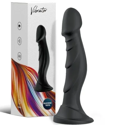 Dildo Vibrator & Anal Plug Remote Control Black – Armony