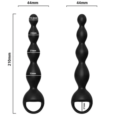 Vibrator Finger Anal Plug Black – Armony