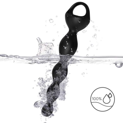 Vibrator Finger Anal Plug Black  –  Armony