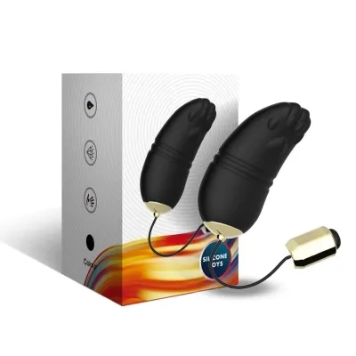 Kitty Egg Vibrator G-Spot Remote Control Black – Armony