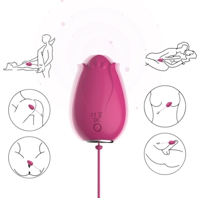 Mandala Eivibrator G-Spot Fernbedienung Fuchsia  –  Armony