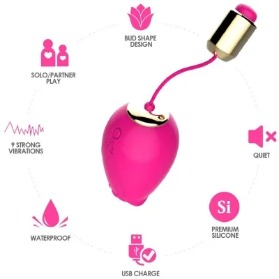 Mandala Eivibrator G-Spot Fernbedienung Fuchsia – Armony