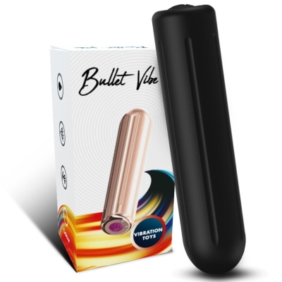 Warhead Vibrator Bullet Schwarz 2cm X 8.8cm  –  Armony