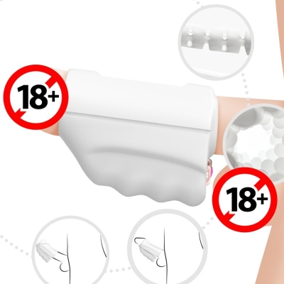 Master Masturbator & Vibrator White  –  Armony