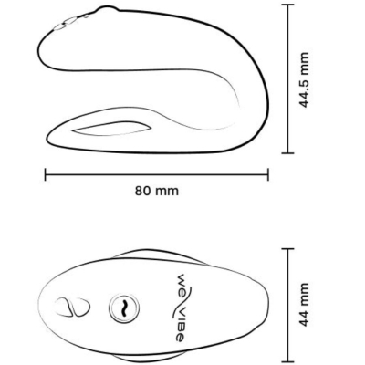 Sync O Flexibler Vibrator Mit Fernbedienung Dunkelgrün | We-Vibe