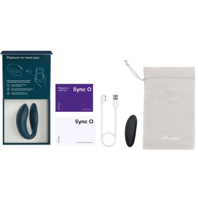 Sync O Flexibler Vibrator Mit Fernbedienung Dunkelgrün | We-Vibe