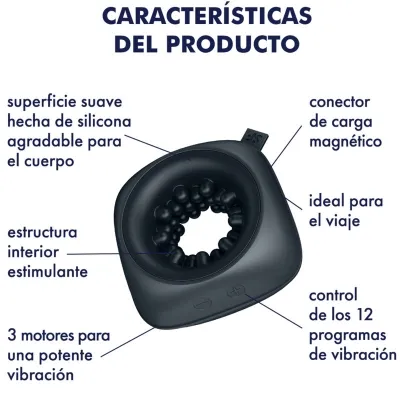 Ring Stroker Masturbator & Vibrator – Satisfyer