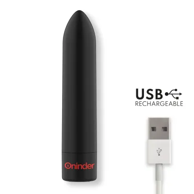 Berlin Bullet Vibrator Schwarz 9 Modi – Oninder