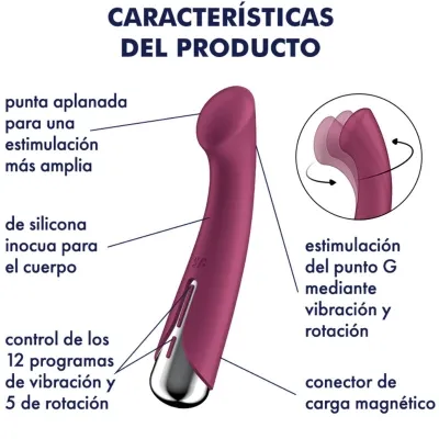 Spinning G-Spot 1 G-Spot Vibrator Red | Satisfyer
