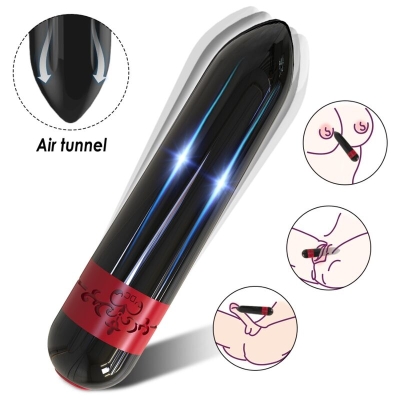 Rocket Vibrator Bullet Fernbedienung Schwarz  –  Armony