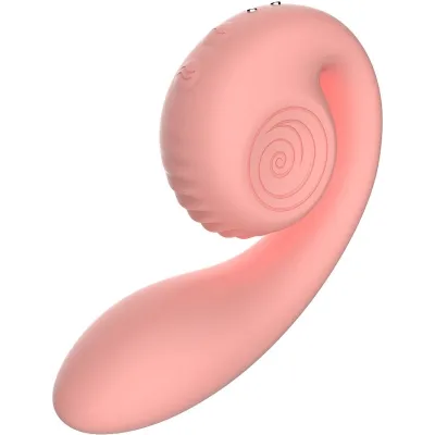 Gizi Dual Stimulator Rosa | Snail Vibe