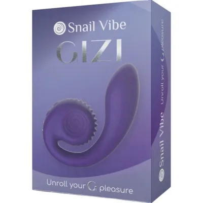 Gizi Dual Stimulator Lila | Snail Vibe