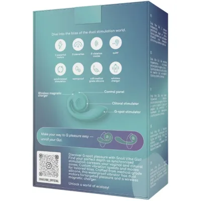 Gizi Dual Stimulator Tiffany | Snail Vibe