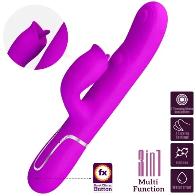 Rabbit Vibrator Fuchsia | Pretty Love