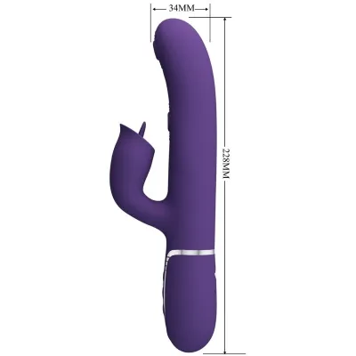 Kaninchenvibrator Lila | Pretty Love