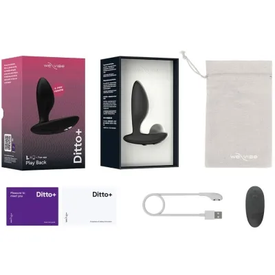 Ditto+ Analplug Vibrator Schwarz – We Vibe