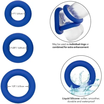 Cock Ring Set Blau – Admiral