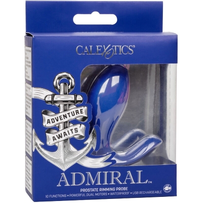 Rimming Prostatastimulator & Vibrator Blau | Admiral