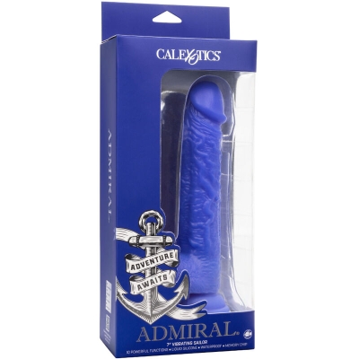Sailor Realistischer Dildovibrator Blau | Admiral