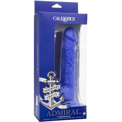Sailor Realistic Dildo Vibrator Blue | Admiral