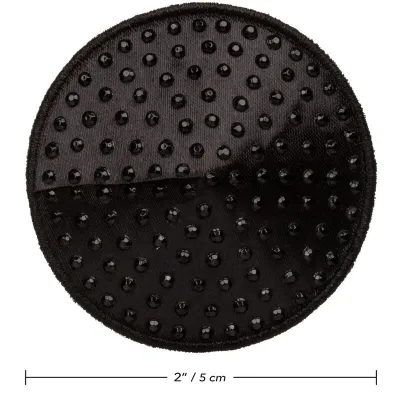Round jewel nipple patches