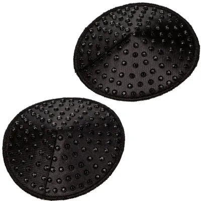 Round jewel nipple patches